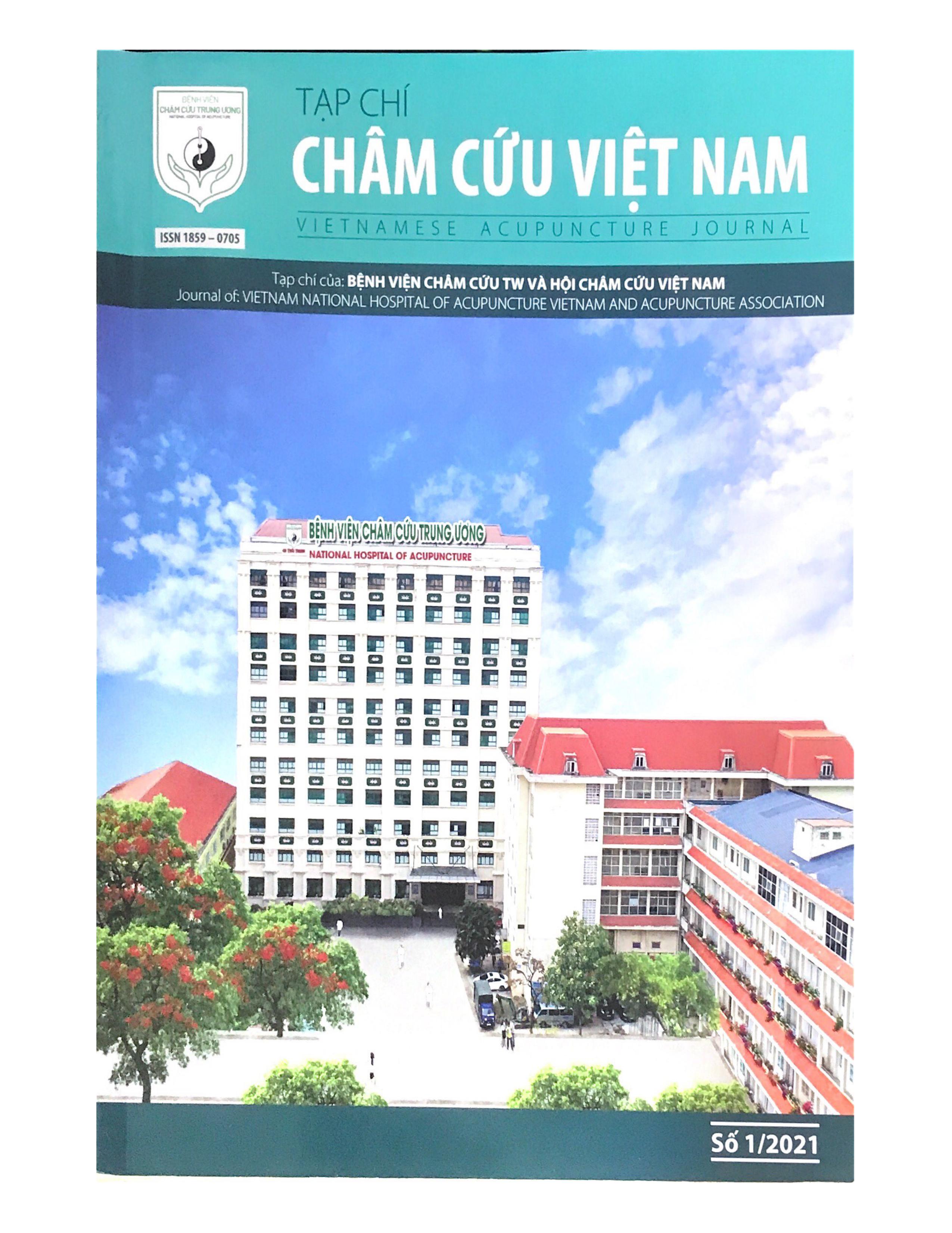 Giới thiệu Tạp chí Châm cứu Việt Nam số 01- 2021