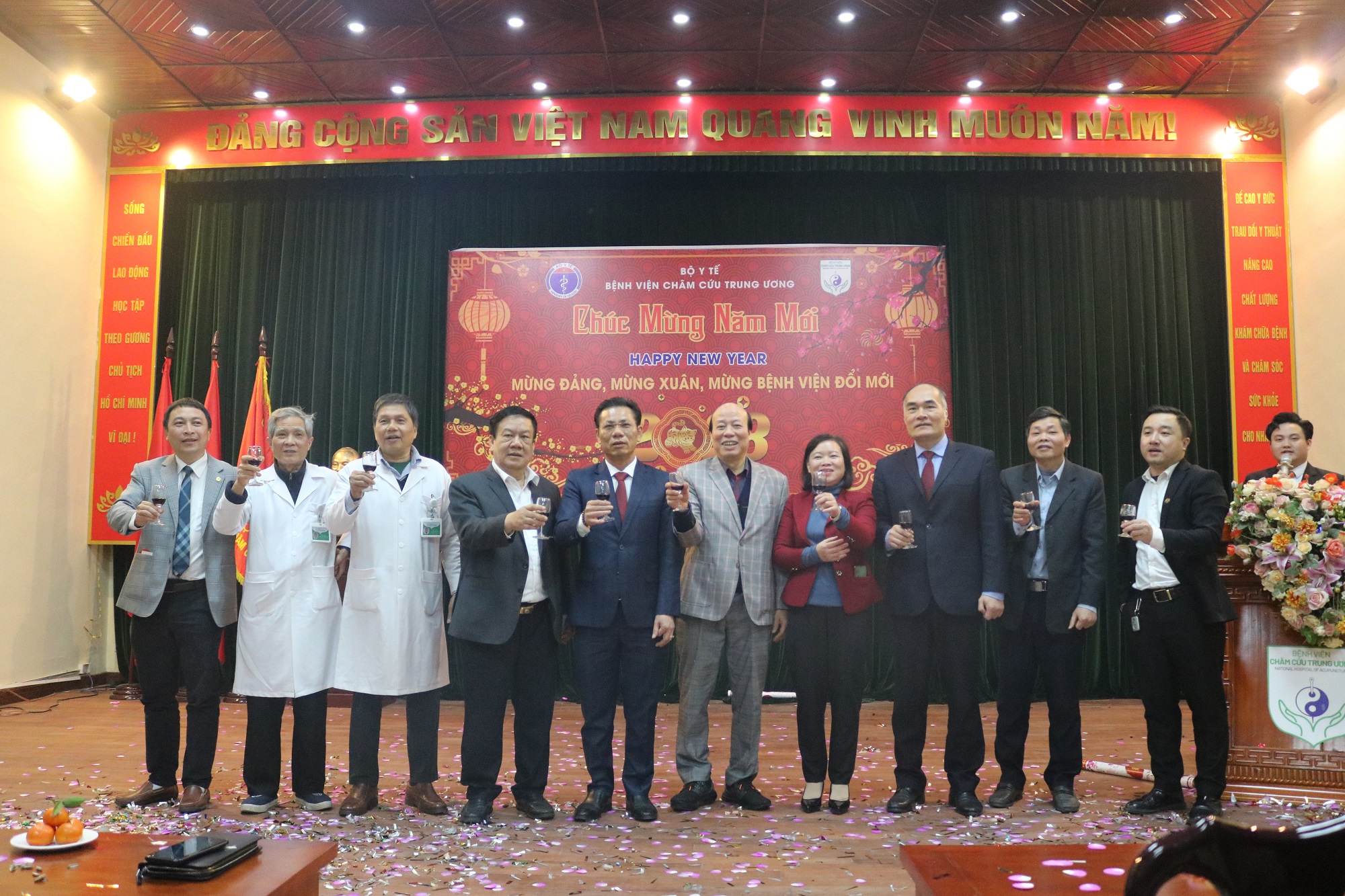 Bệnh viện Châm cứu Trung ương gặp mặt đầu xuân Qúy Mão và phát động phong trào thi đua 2023