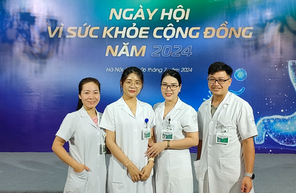 BÁC SĨ BỆNH VIỆN CHÂM CỨU TW THAM GIA “NGÀY HỘI TÌNH NGUYỆN VÌ SỨC KHỎE CỘNG ĐỒNG 2024”