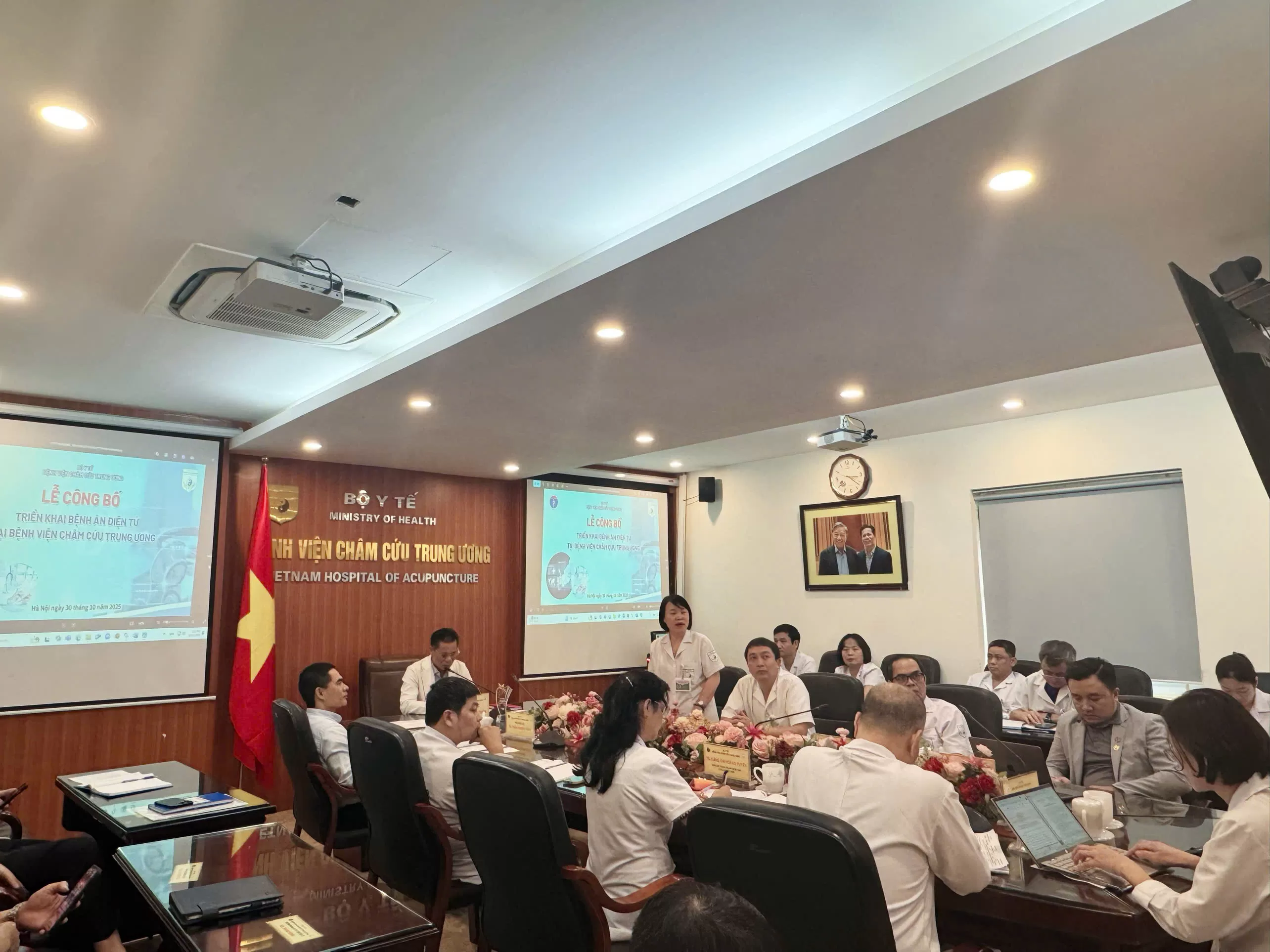 Bệnh viện Châm cứu Trung ương chính thức triển khai hệ thống bệnh án điện tử