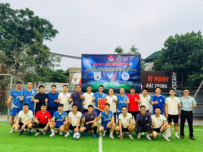 GIAO LƯU BÓNG ĐÁ KỶ NIỆM NGÀY THÀNH LẬP ĐOÀN VÀ NGÀY THẦY THUỐC VIỆT NAM