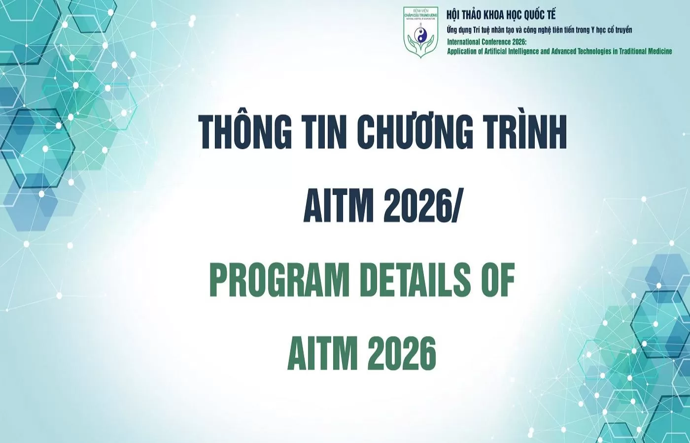 Thông tin chương trình hội thảo AITM 2026