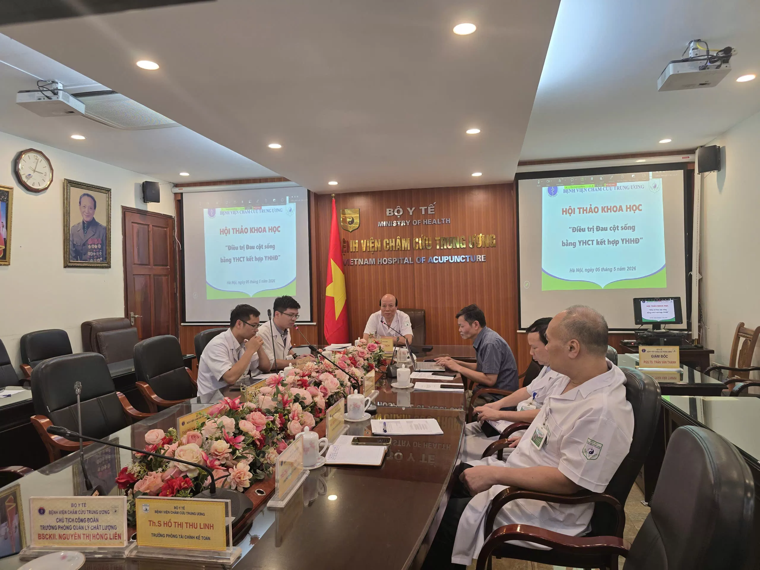 Hội thảo khoa học: “Điều trị đau cột sống bằng Y học cổ truyền kết hợp Y học hiện đại”