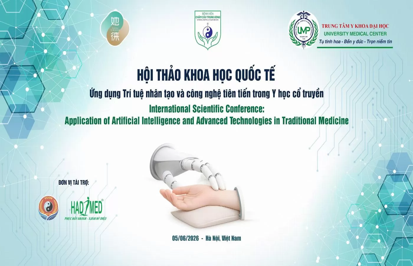 HỘI THẢO QUỐC TẾ AITM 2026 QUY TỤ NHIỀU BÁO CÁO KHOA HỌC CHUYÊN SÂU VỀ AI VÀ Y HỌC CỔ TRUYỀN