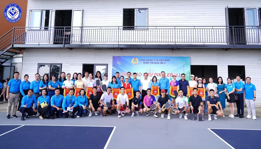Công đoàn Bệnh viện Châm cứu Trung ương đạt giải Nhì tại Giao lưu thể thao Khối Thi đua số 3