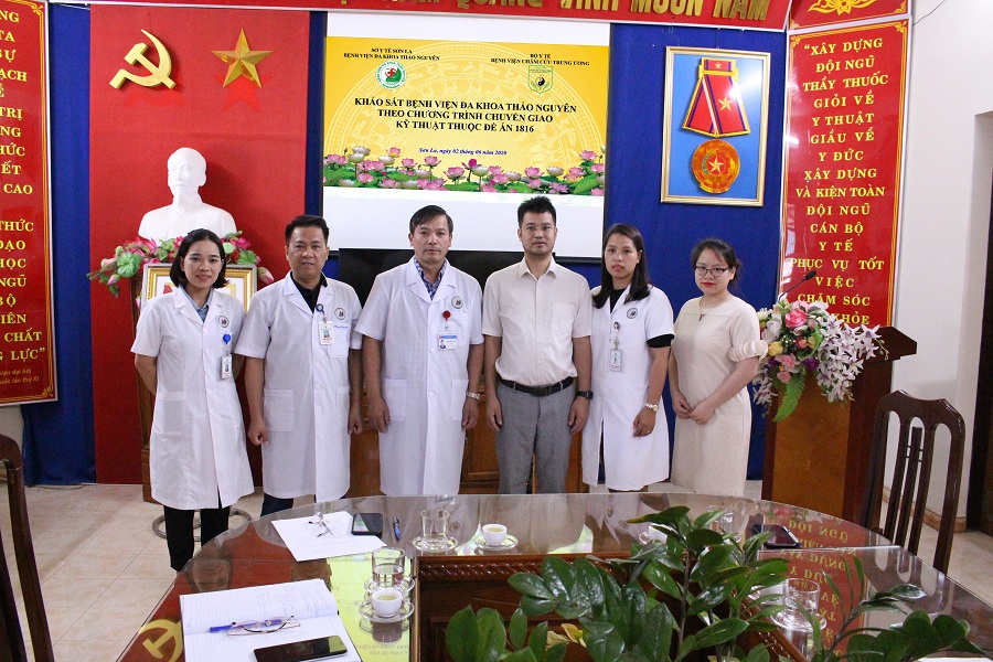 Bệnh viện Châm cứu Trung ương khảo sát Bệnh viện đa khoa Thảo Nguyên phục vụ công tác chuyển giao kỹ thuật theo đề án 1816