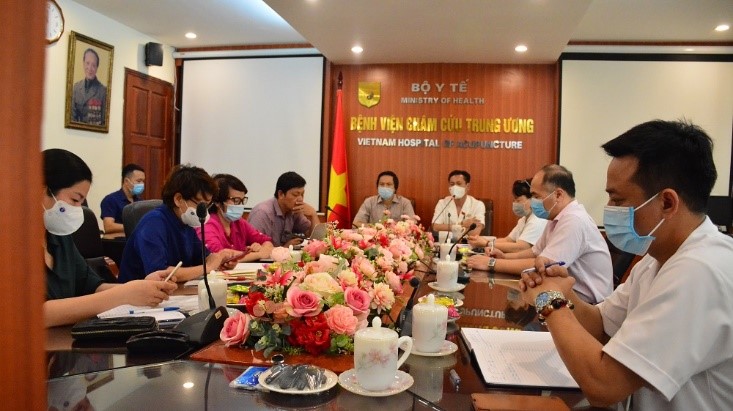 Bộ Y tế kiểm tra công tác phòng chống dịch tại Bệnh viện Châm cứu Trung ương