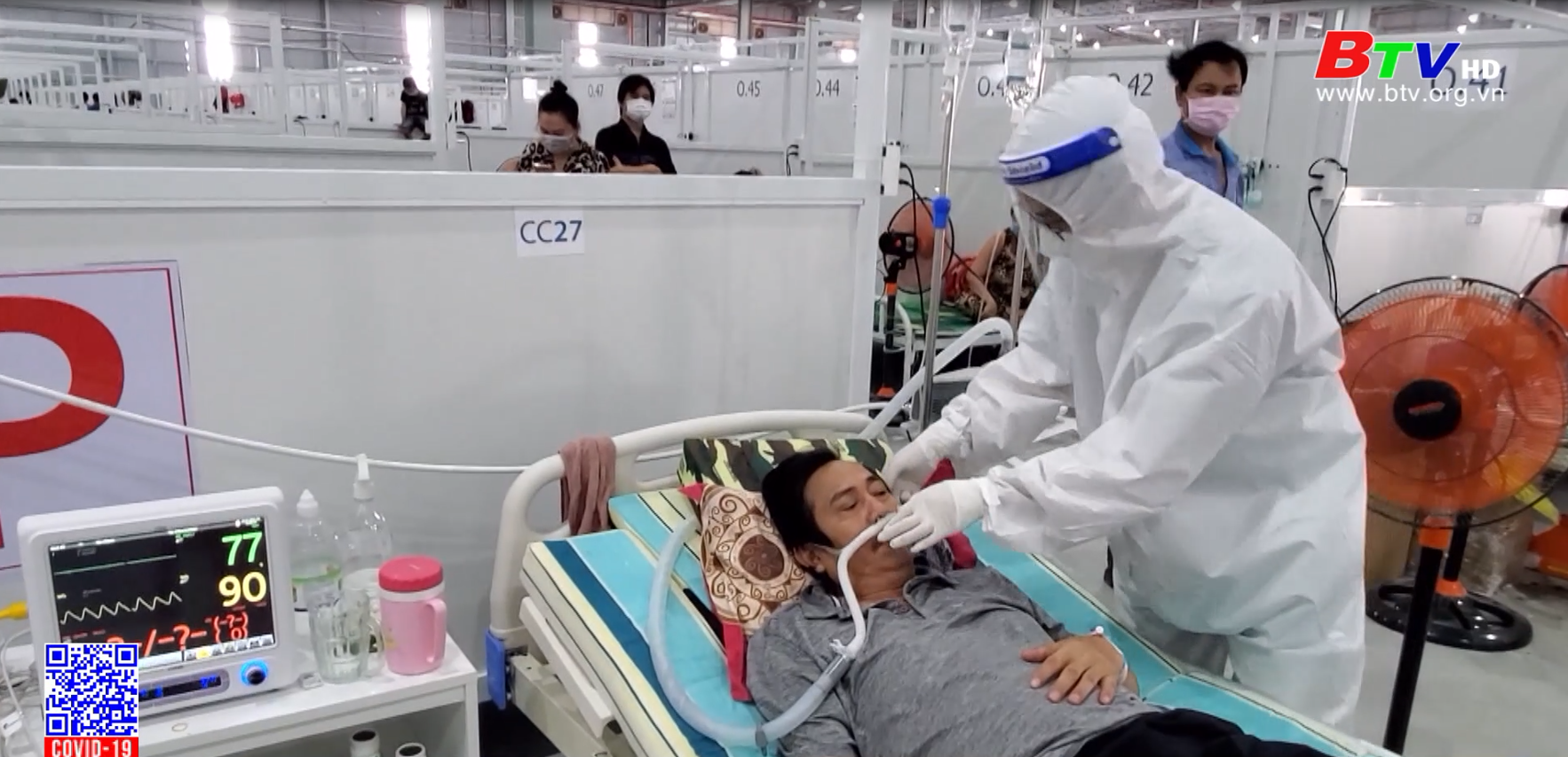 Y bác sĩ Bệnh viện Châm cứu Trung ương nỗ lực chăm sóc, điều trị bệnh nhân Covid-19 tại Tỉnh Bình Dương