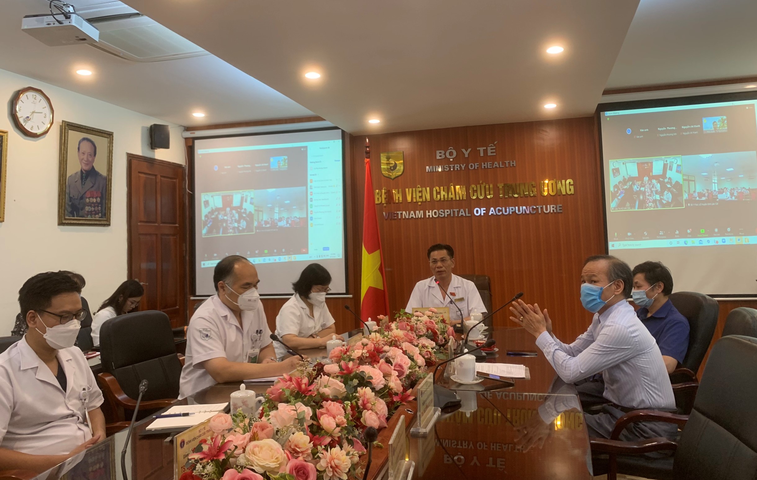 Chuyển giao kỹ thuật trực tuyến gói điều trị tự kỉ ở  trẻ em cho bệnh viện YHCT Tỉnh Lào Cai