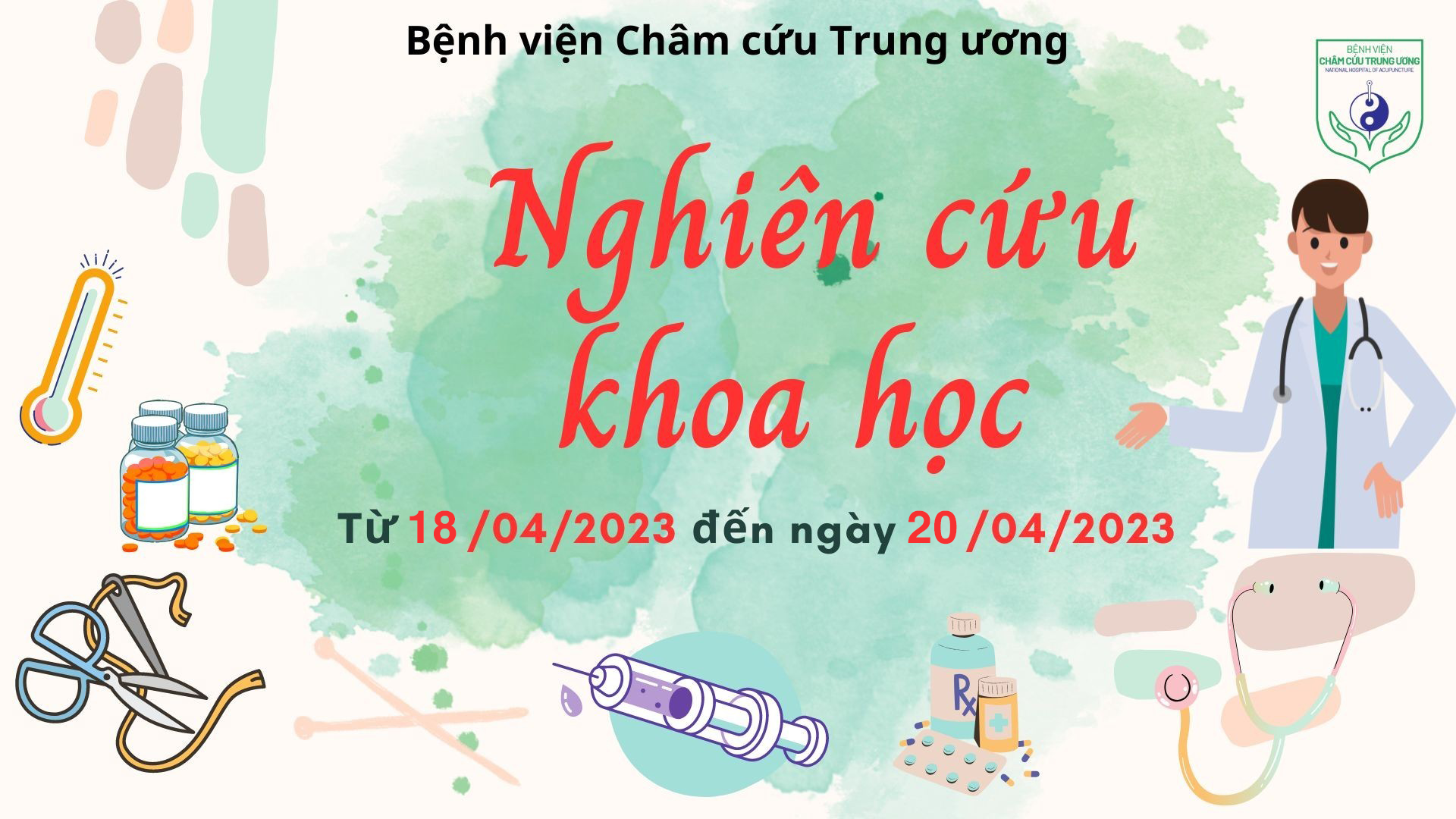 Hoạt động nghiên cứu khoa học tại Bệnh viện trong tuần từ 18/04/2023 đến ngày 20/04/2023