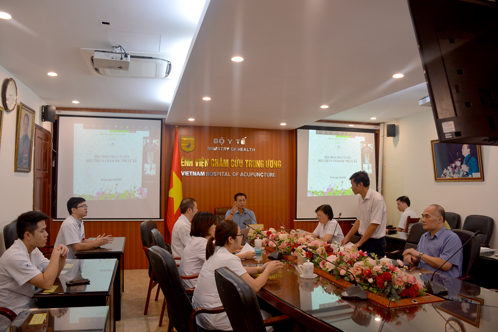 HỘI THẢO KHOA HỌC TRỰC TUYẾN “ ĐIỀU TRỊ VÀ CHĂM SÓC TRẺ TỰ KỶ”
