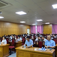 Khai giảng lớp châm cứu và xoa bóp bấm huyệt cơ bản